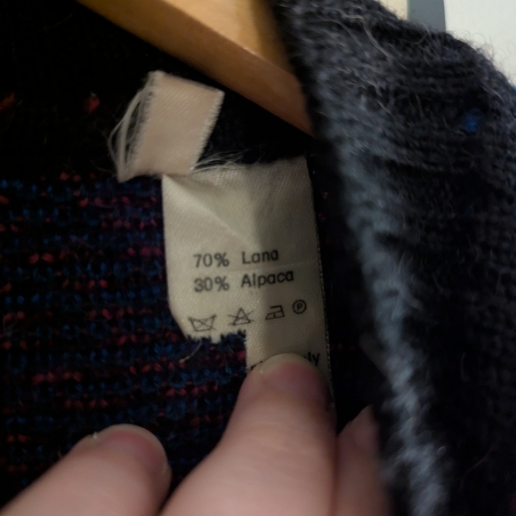 Vintage Celine Paris Plaid Long Cardigan - Picture 6 of 9